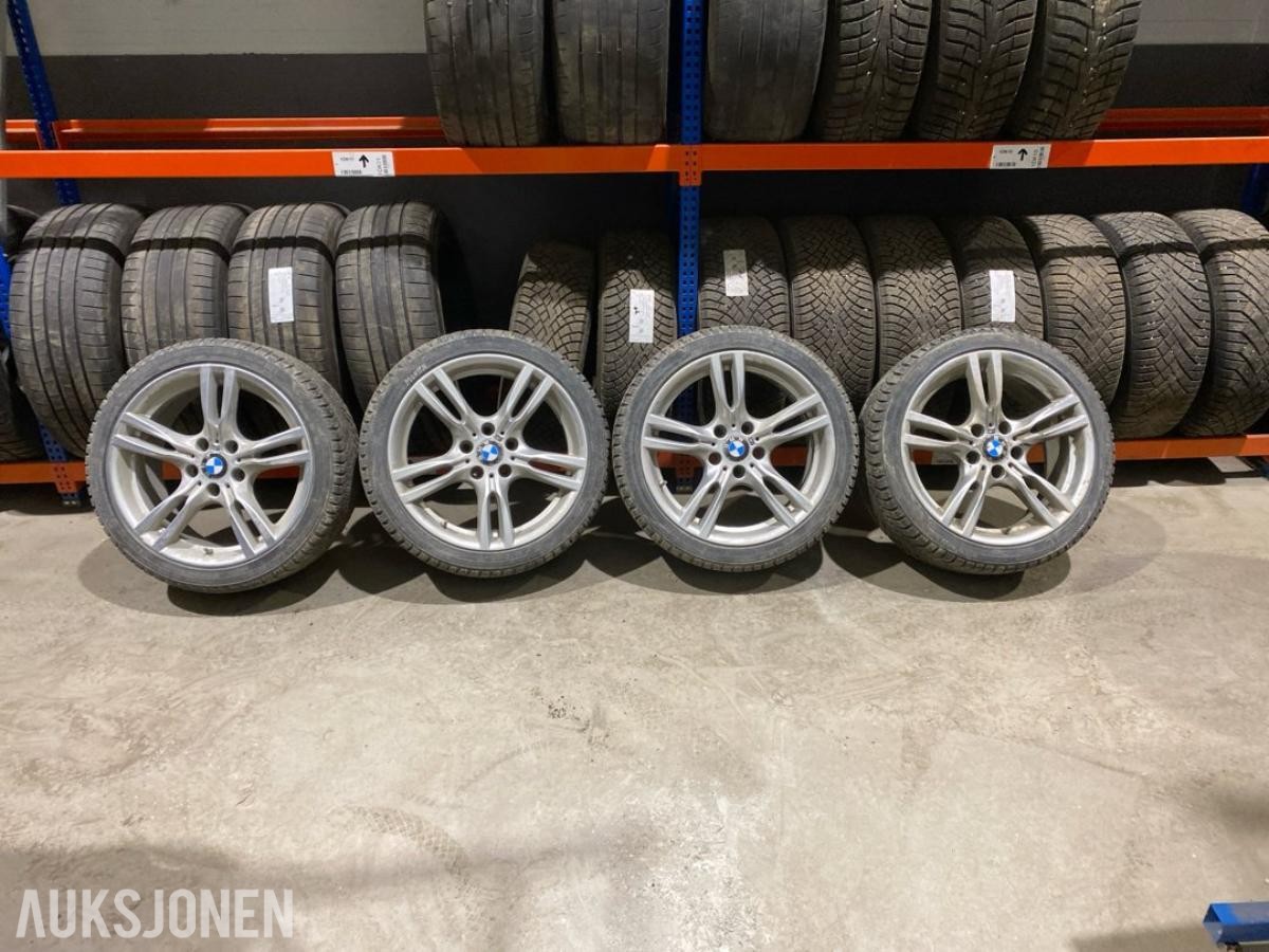 DIVERSE HJULSETT FRA ULIKE BILMODELLER. 10 HJULSETT, SOMMER, VINTER.